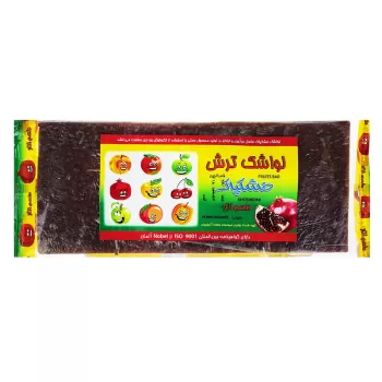 لواشک انار و سیب خشکپاک مقدار ۳۶۰ گرم